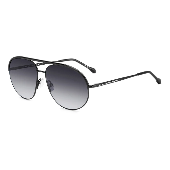 Isabel Marant Women's Sunglasses IM-0200-S-807 (62/14/140) - Black Frame, Grey Gradient Lens