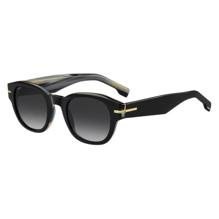 HUGO BOSS BLACK Men's Sunglasses BOSS1717SQF6 Black (48/24/150 mm)
