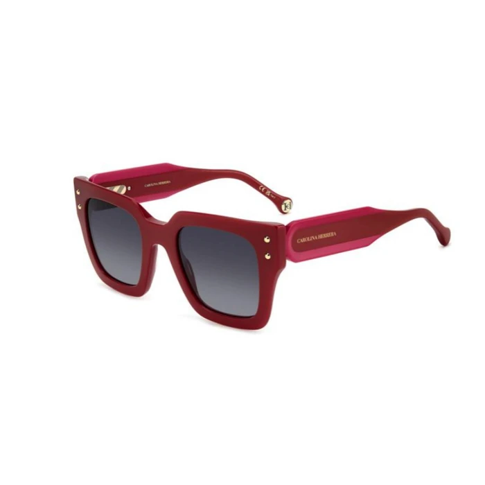 Carolina Herrera Women Sunglasses HER0255/S C9A (51/23/145) - Acetate Frame, Grey Degraded Lenses (Category 3)