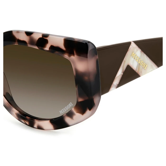Missoni Women's Sunglasses MIS 0198/S 0T4 – Cat Eye, Brown Gradient Lenses, Acetate Frame (54/19/140 mm)