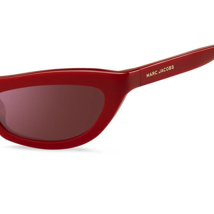 THE MARC JACOBS Women's Sunglasses MARC797SC9A (MARC 797/S C9AO2) - 54/20/135 mm, Red Acetate Frame, Red Lens, Cat Eye, UV400 Category 3