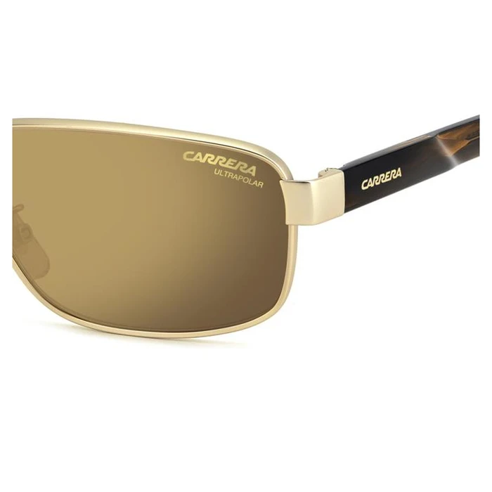 CARRERA C FLEX 09/G/S AOZ Men's Sunglasses – Gold Metal Frame with Grey Lens (58/17/145)
