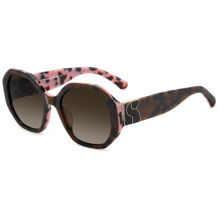 Kate Spade Women's Sunglasses KSFLYNNIEGS0B Brown Acetate Frame 54/20/140