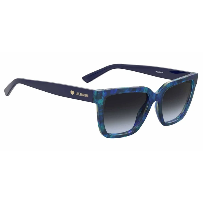 MOSCHINO LOVE Women Sunglasses MOL087-S-PJP (55/17/140) - Animal Print Acetate