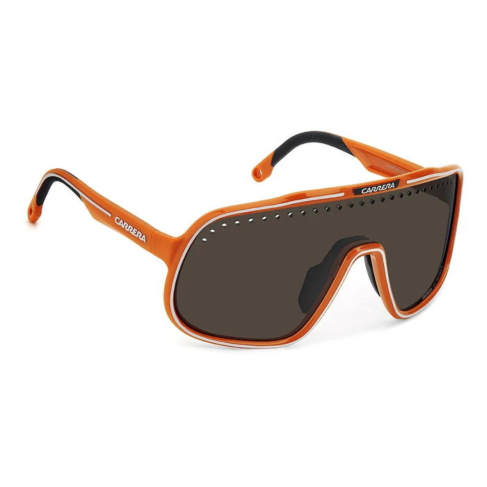CARRERA Unisex Sunglasses C-SPORT-02-S A1W/IR (Orange frame, Grey lenses, 99/01/130 mm)