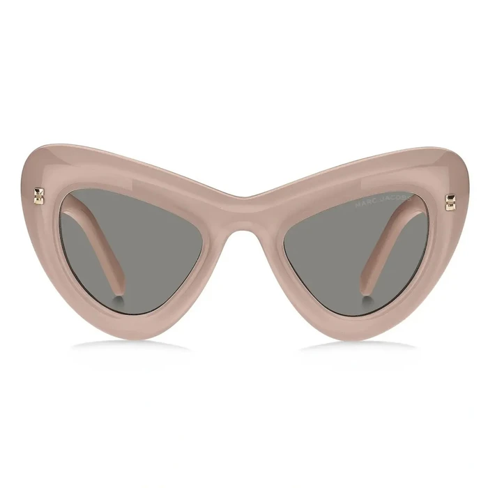 Marc Jacobs Women's Sunglasses MARC 798/S 3DVIR — Acetate Pink Cat Eye Frame, Grey Lenses (48/24/140)