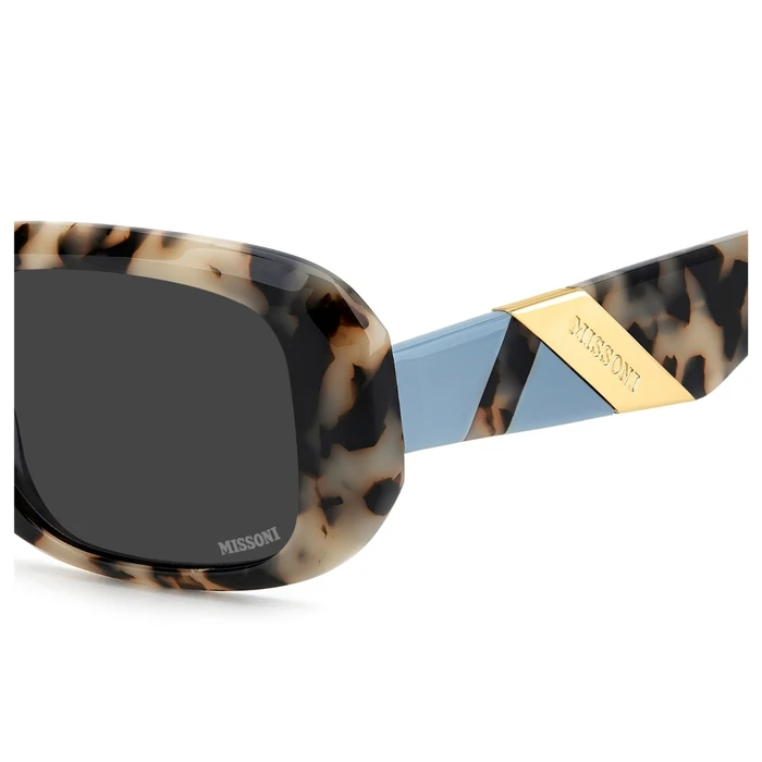 Missoni Women's Sunglasses MIS0220/S C9K/IR – Acetate Tortoise Frame, Grey Lenses, 52/20/140