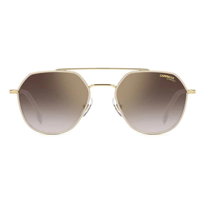 Carrera Unisex Sunglasses CARRERA 303/S VVP/YK — Aviator, Photochromic Gold/Gray Lenses, Metal Frame (53/19/145)