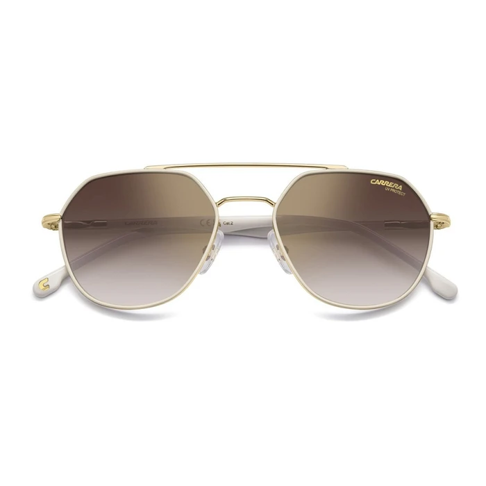 Carrera Unisex Sunglasses CARRERA 303/S VVP/YK — Aviator, Photochromic Gold/Gray Lenses, Metal Frame (53/19/145)