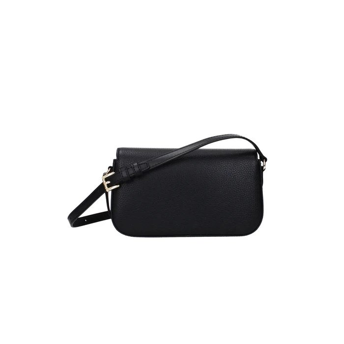 Michael Kors Jet Set Travel Leather Women's Shoulder Bag Black