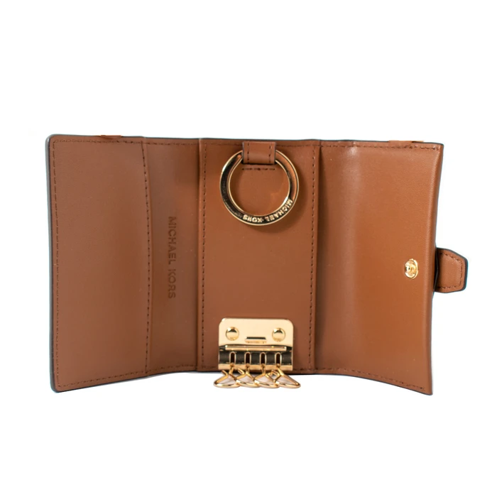 Michael Kors Μικρό Γυναικείο Πορτοφόλι Καφέ 35S5GGRK4B-BRO
