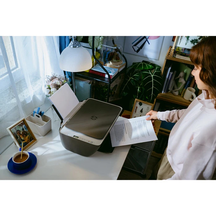 HP DeskJet 2920 All in One Printer Black Cement Noir