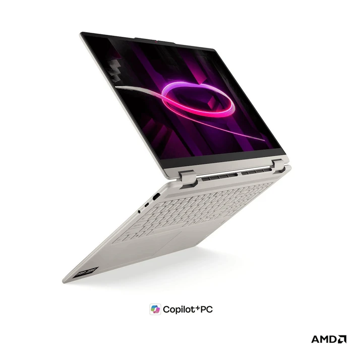 Lenovo Yoga 7 2‑in‑1 16AGP11 16" OLED FHD+ (AMD Ryzen AI 300 Series 445 / 16GB / 512GB SSD / Windows 11 Home) Seashell - International English Keyboard