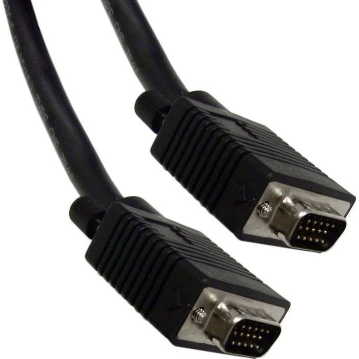 POWERTECH VGA Cable 15pin CAB-G003 1080p 1.5m Black