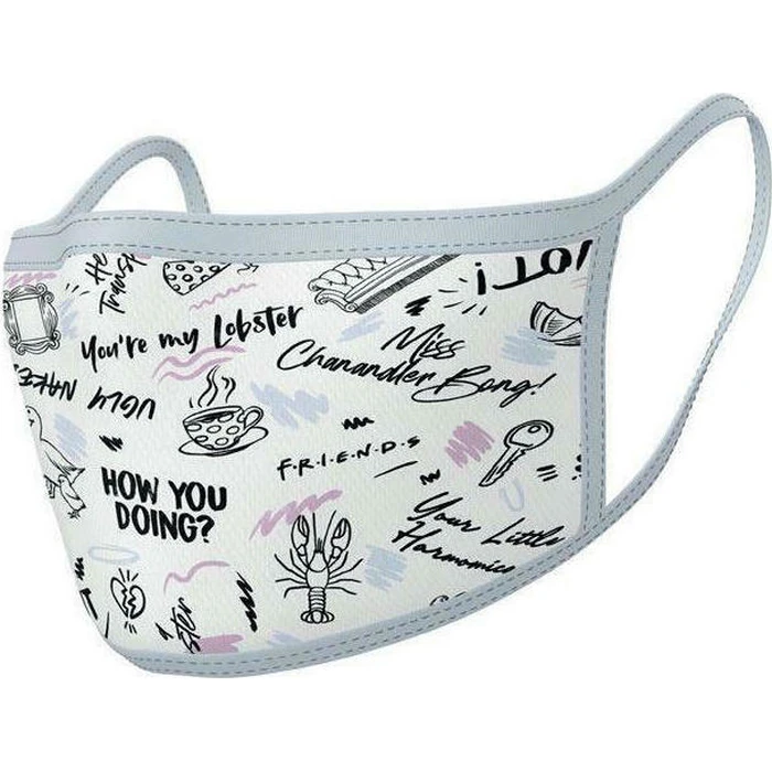 Υφασμάτινη Μασκα Pyramid Friends (Phrases) - 2Pack (GP85574)