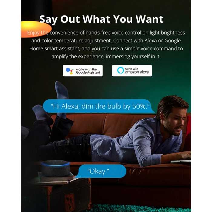 SONOFF Smart LED Filament Bulb B02 F ST64 Wi Fi 7W E27 1800K 5000K