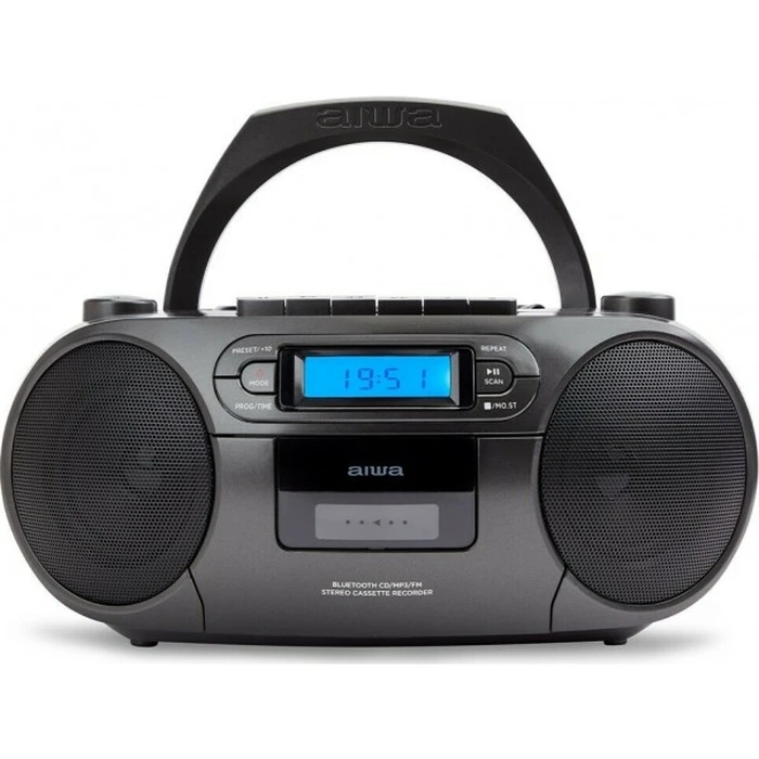 Φορητό Ραδιο-CD/MP3/USB/Kασετόφωνο Aiwa με Bluetooth BBTC-550 BK