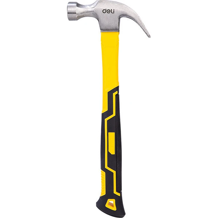 DELI σφυρί προκοβγάλτης με αντιολισθητική Fiberglass λαβή 500gr 340mm