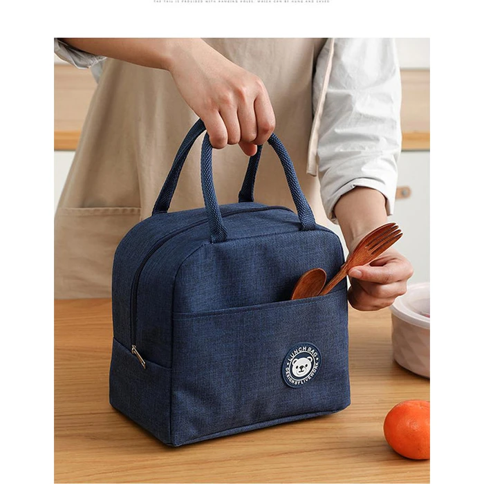 UNBRANDED Ισοθερμική τσάντα 7L αδιάβροχη μπλε