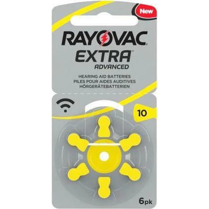 RAYOVAC Μπαταρίες ακουστικών βαρηκοΐας 10MF mercury free 1.45V 6τμχ