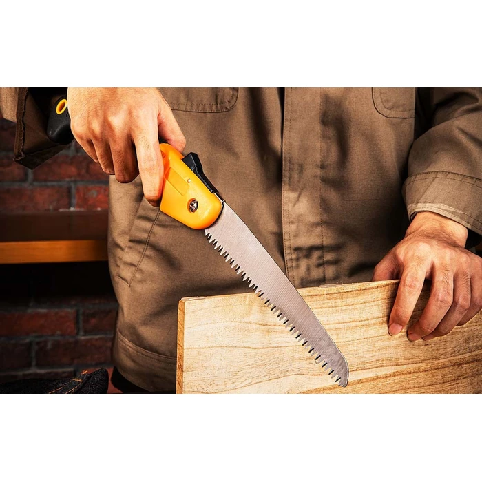 DELI πριόνι ξύλου DL580618 αναδιπλούμενο με εργονομική λαβή 180 mm