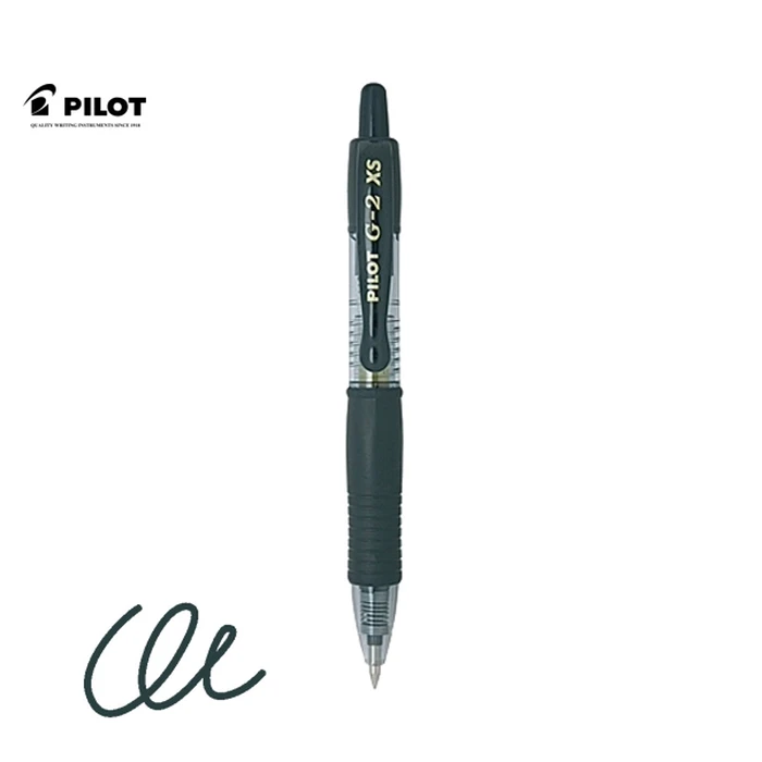 PILOT στυλό διαρκείας gel G-2 XS μαύρο 0.7mm 11cm