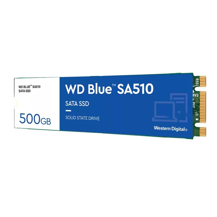 WD Δίσκος SSD M2 SATA III Blue SA510 500GB Factory Recertified