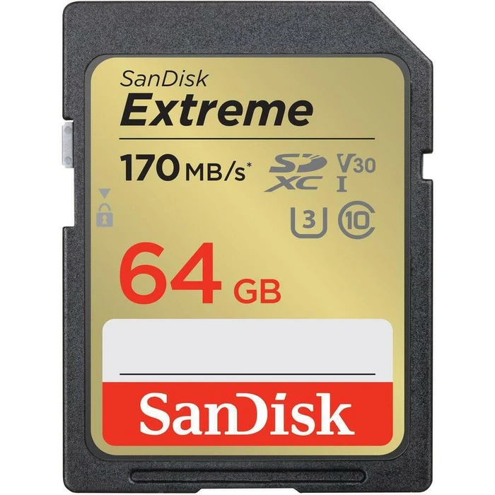 Κάρτα Μνήμης SDXC 64GB SanDisk EXTREME PLUS