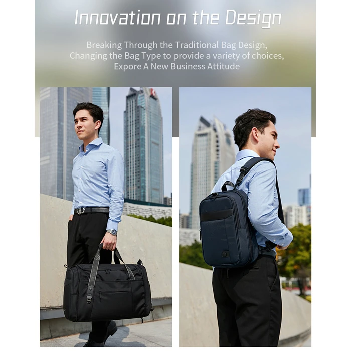 ARCTIC HUNTER Τσάντα Ταξιδίου Πτυσσόμενη 30L Μαύρη