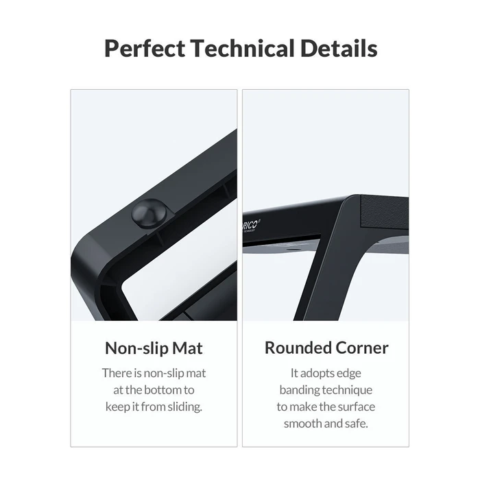 ORICO Desktop Monitor and Laptop Stand HSQ M1 Black