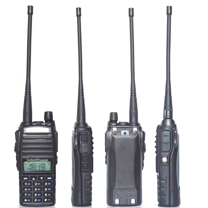 BAOFENG ασύρματος πομποδέκτης UV-82 5W VHF UHF μαύρος