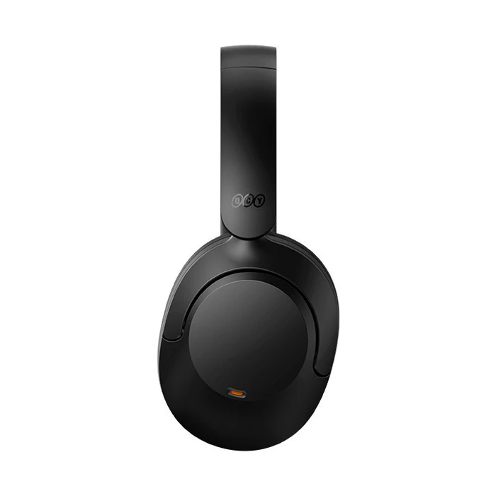 Headphones Qcy H4 Black Hybrid Feed Noise Canceling With 4 Mode Anc Button 70h Battery