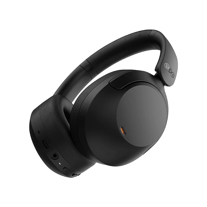 Headphones Qcy H4 Black Hybrid Feed Noise Canceling With 4 Mode Anc Button 70h Battery
