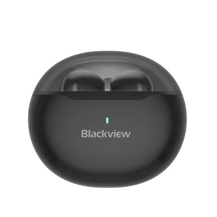Bluetooth Headset Blackview Bt5.3 Tws 6 With Charging Dock Black