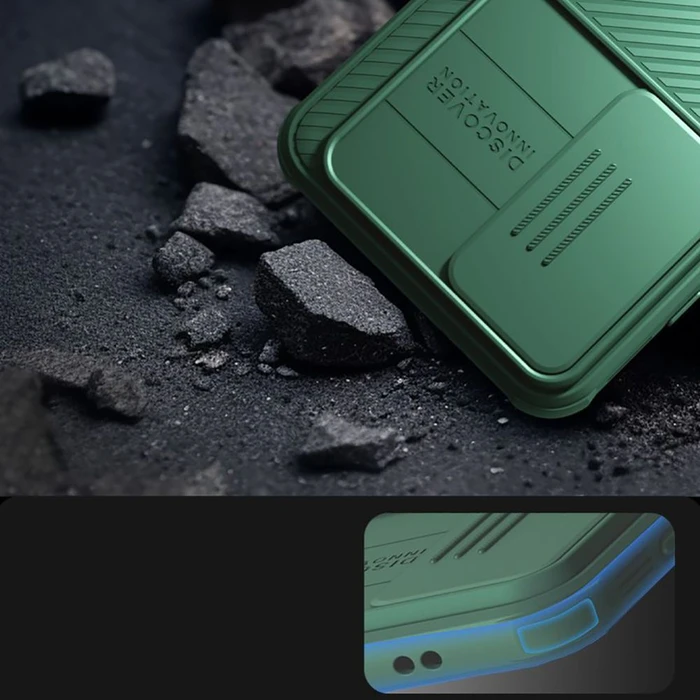 NILLKIN Mobile Phone Case CamShield Pro for Samsung Galaxy A35 Black