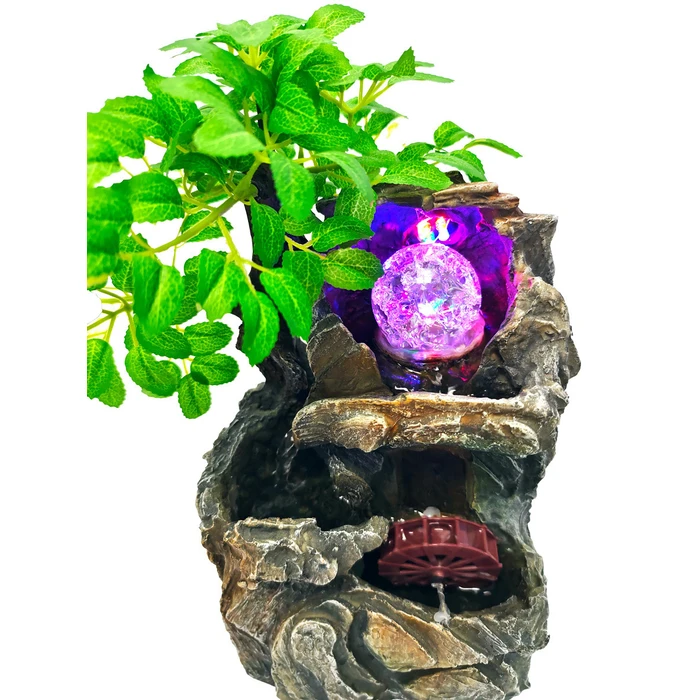 HOME USE Διακοσμητικό Συντριβάνι Φωτιζόμενο HUH-0173