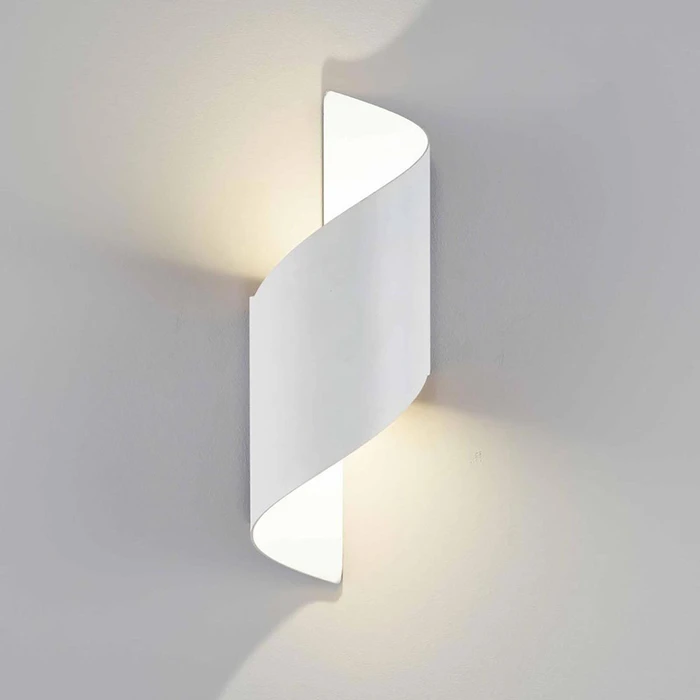 POWERTECH LED φωτιστικό τοίχου HLL-0162 10W 4000K 800lm IP65 λευκό