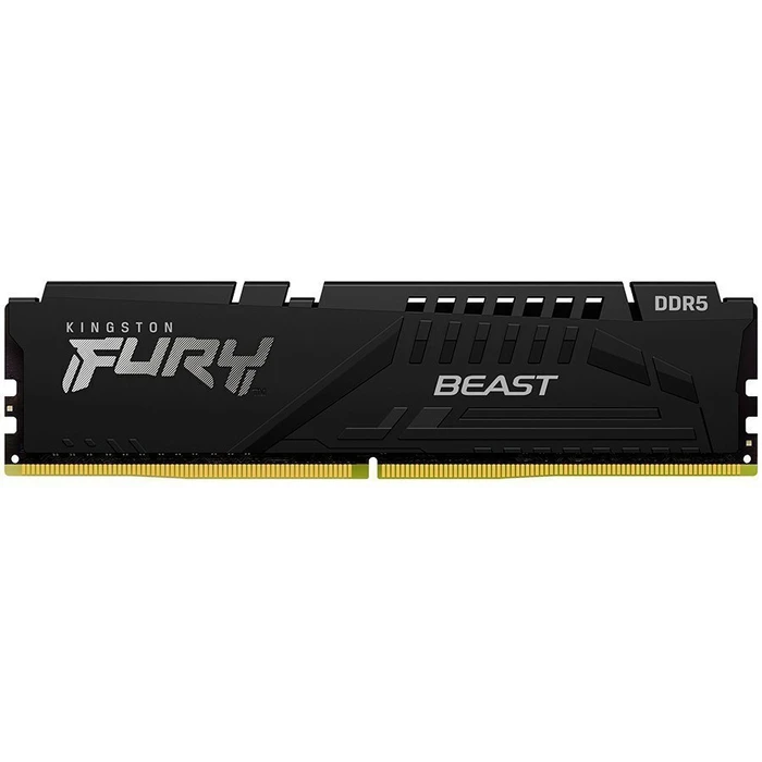 Μνήμη RAM Σταθερού DDR5 32GB (2 x 16GB) Kingston KF560C30BBEAK2-32 FURY Beast RGB 6000MT/s, KIT OF 2, EXPO Black