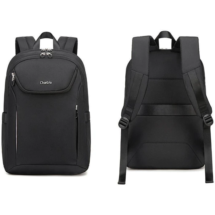 CHANTRIA Backpack CB00638 with 15.6 inches Laptop Compartment 20.2L Black