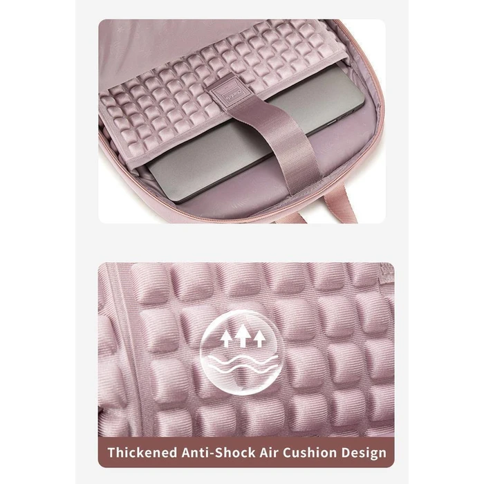 CHANTRIA Backpack with 15.6 inch Laptop Compartment 20.2L Purple