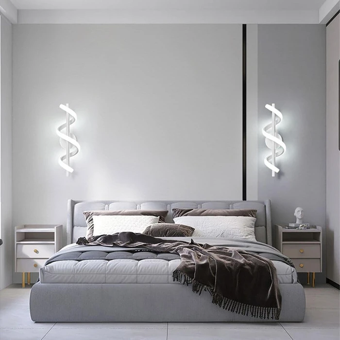 POWERTECH LED φωτιστικό τοίχου HLL-0170 12W 4000K 960lm λευκό