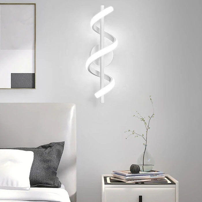 POWERTECH LED φωτιστικό τοίχου HLL-0170 12W 4000K 960lm λευκό