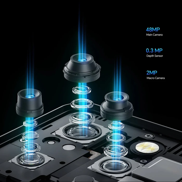 OUKITEL Smartphone WP52 6.6 4 256GB 5G 6500mAh IP68 IP69K Μαύρο