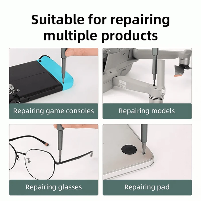 DELI σετ κατσαβίδι ακριβείας με 56 μύτες και θήκη 57τμχ