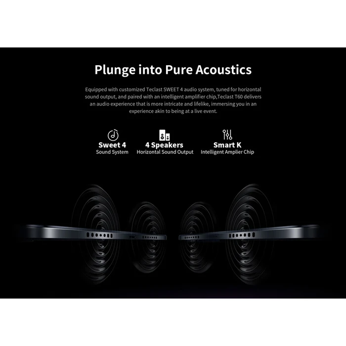 TECLAST tablet T60 12 HD 8 256GB Android 13 4G 8000mAh γκρι