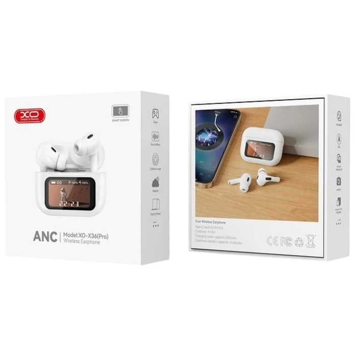 Bluetooth Handsfree XO X36 Pro Smart Screen ANC TWS