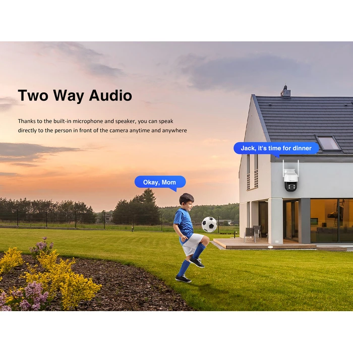 VSTARCAM Smart Camera C622 2MP WiFi PTZ SD IP66