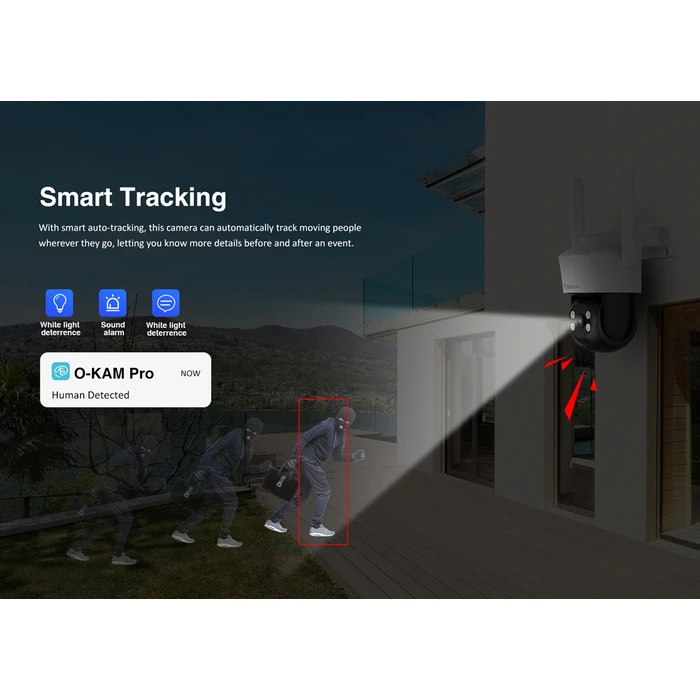 VSTARCAM Smart Camera C622 2MP WiFi PTZ SD IP66