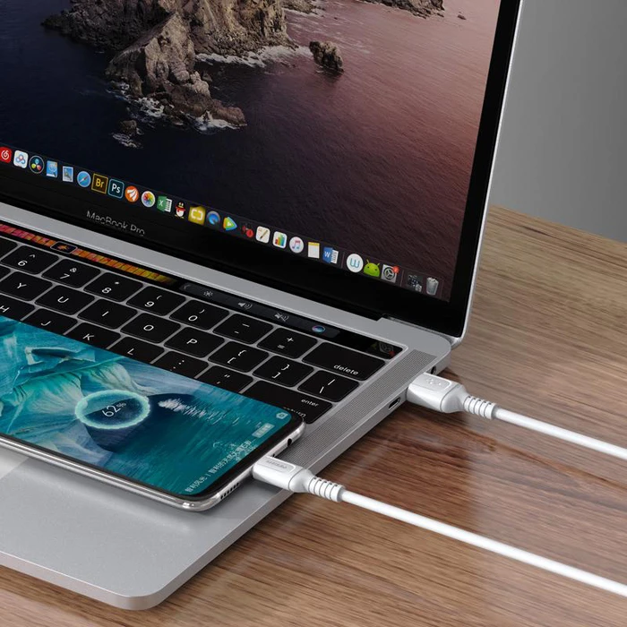 KAKUSIGA Micro USB to USB Cable KSC-805 2.4A 480Mbps 1m White