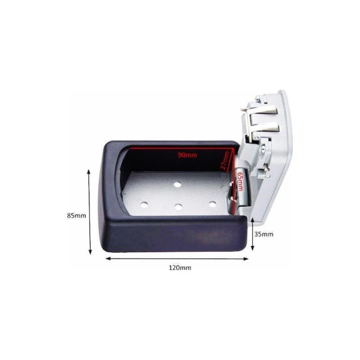 C-TECH Κλειδοθήκη Τοίχου B106 Με Συνδυασμό 4 Ψηφίων